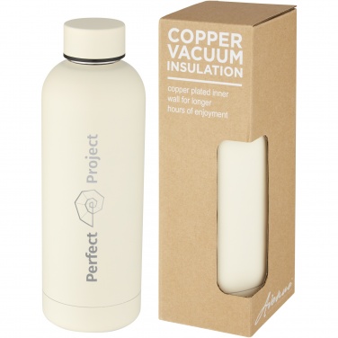 Logotrade werbemittel das Foto: Spring 500 ml Kupfer-Vakuum Isolierflasche