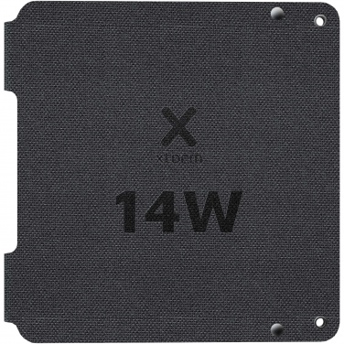 Logotrade Firmengeschenke das Foto: Xtorm XR2S14 SolarBooster 14W faltbares Solarpanel