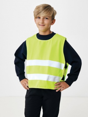 Logotrade Logogeschenke das Foto: Sicherheitsweste aus GRS recyceltem PET 7-12 Jahre