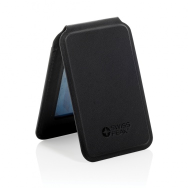 Logotrade Logogeschenke das Foto: Magstand magnetische Handytasche mit Ständer aus RCS rec. PU
