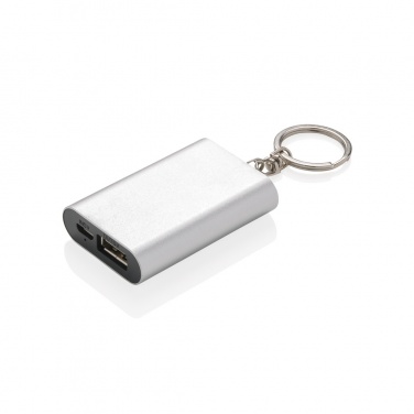 Logotrade Firmengeschenke das Foto: 1.000 mAh Schlüsselanhänger Powerbank
