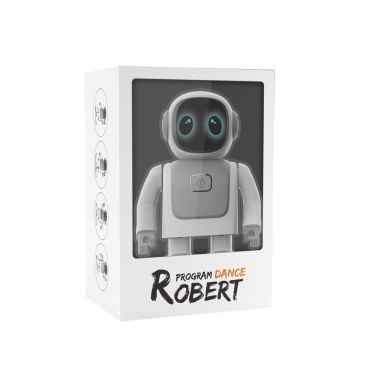 Logotrade Werbegeschenke das Foto: Robert der tanzende Roboter mit Lautsprecher