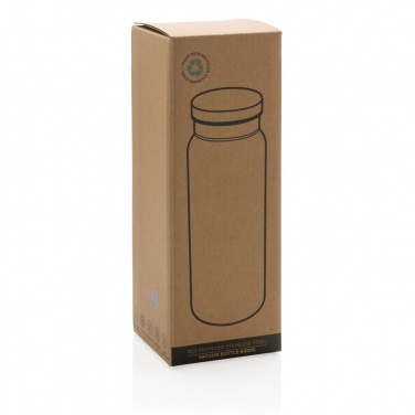 Logotrade werbemittel das Foto: RCS recycelte Stainless Steel Vakuumflasche 600ml