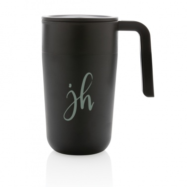 Logotrade werbemittel das Foto: GRS recycelte PP und Stainless Steel Tasse mit Griff