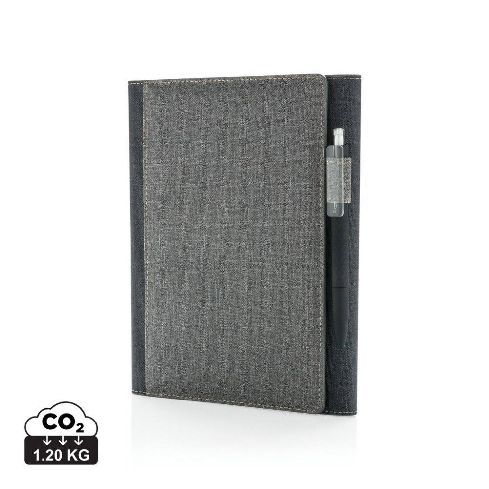 Logotrade Geschäftsgeschenke das Foto: A5 Deluxe-Design Notizbuch-Cover