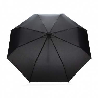 Logotrade Firmengeschenke das Foto: 20.5" Impact AWARE™ RPET 190T Pongee Bambus Mini-Schirm