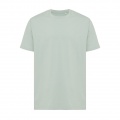 Iqoniq Kakadu relaxed T-Shirt aus recycelter Baumwolle, Eisberg grün