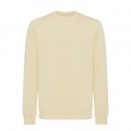 Iqoniq Etosha Lightweight Sweater aus recycelter Baumwolle, cremegelb