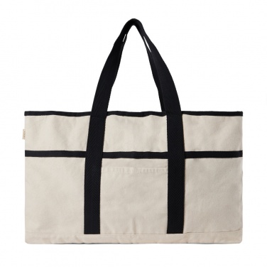 Logotrade Firmengeschenke das Foto: VINGA Volonne AWARE™ Strandtasche aus recyceltem Canvas