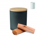 Kerze im Glas 280 g, Schwarz