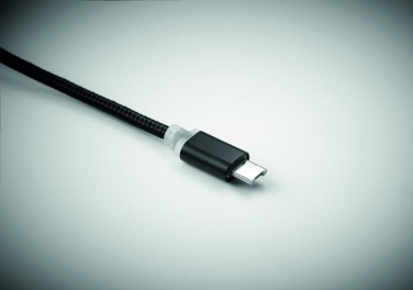 Logotrade Werbegeschenke das Foto: Schlüsselring mit Kabel-Set Salaspils