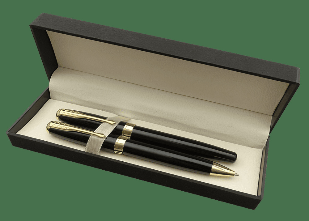 Logotrade Logogeschenke das Foto: WINDSOR Stiftset 98003600