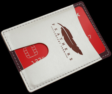 Logotrade Geschäftsgeschenke das Foto: Kreditkartenetui 544119