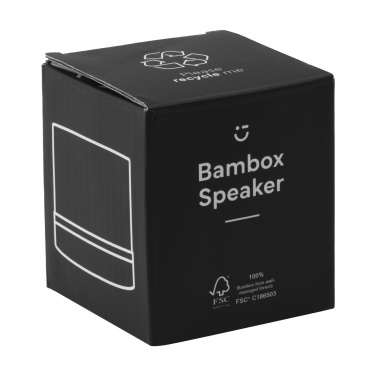 Logotrade Geschäftsgeschenke das Foto: Bambox Bambus-Lautsprecher
