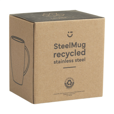 Logotrade Firmengeschenke das Foto: SteelMug RCS Recyclingstahl 220 ml