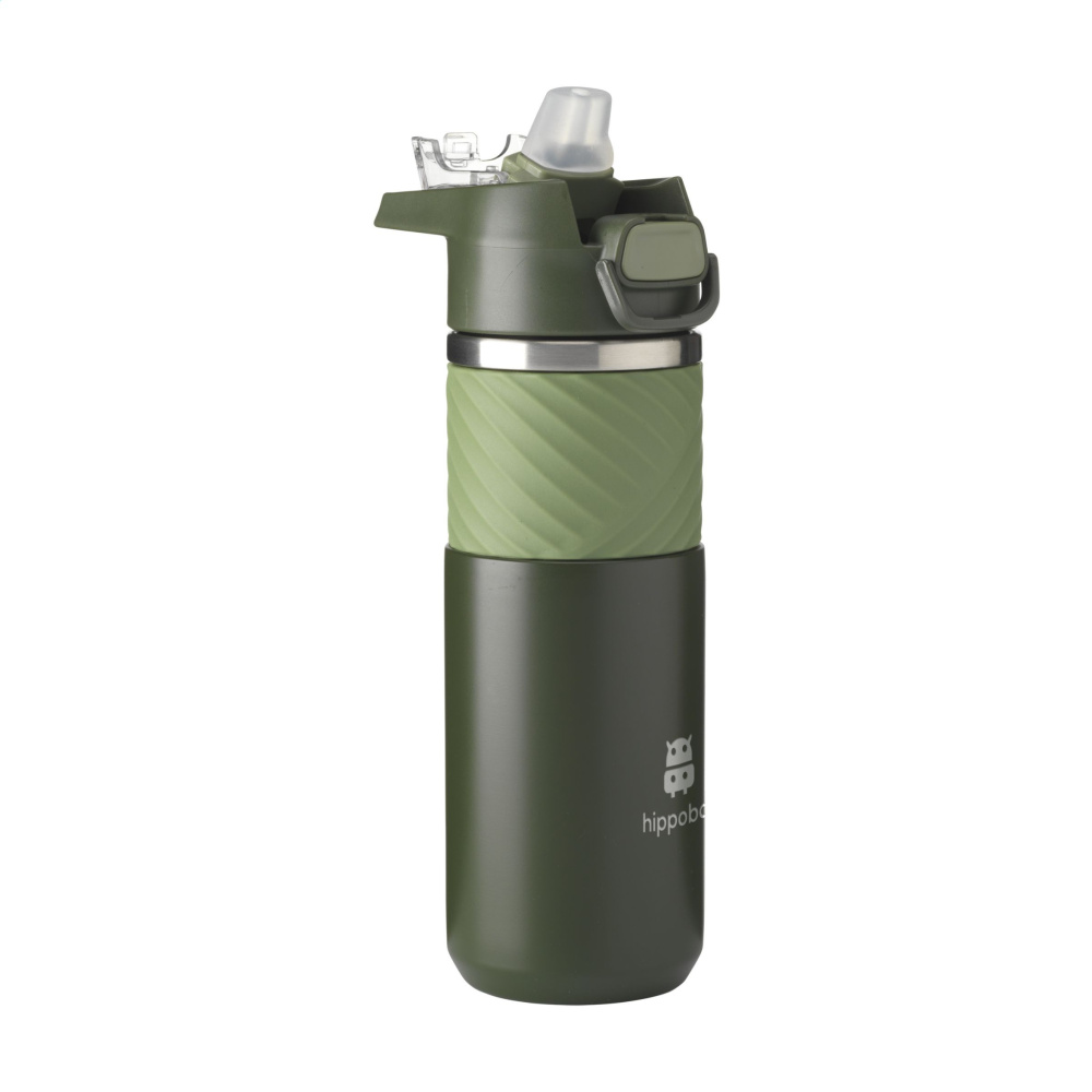 Logotrade Firmengeschenke das Foto: Lynn RCS Trinkflasche aus recyceltem Stahl 500 ml