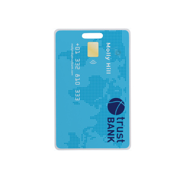 Logotrade Logogeschenke das Foto: Findit RCS rABS wiederaufladbare Ultra-Thin Tracker-Karte