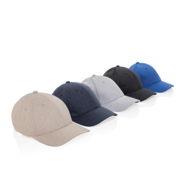 Logotrade Werbeartikel das Foto: Milo AWARE™ 6-Panel-Heather-Kappe