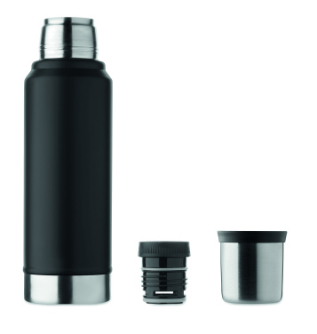Logotrade Logogeschenke das Foto: Doppelwandige Flasche 1L