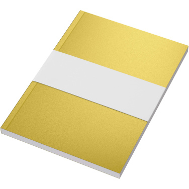 Logotrade Firmengeschenke das Foto: Novella Austen A5 Metallic Softcover Notizbuch – 100 Blatt