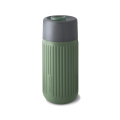 Black+Blum Glas-Reisebecher 340ml, Olivgrün