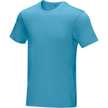 Logotrade Geschäftsgeschenke das Foto: Azurite T-Shirt aus Bio-Baumwolle für Herren