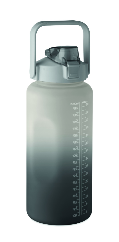 Logotrade Logogeschenke das Foto: RPET-Trinkflasche 2000ml