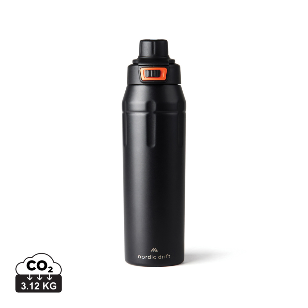 Logotrade Werbegeschenke das Foto: Nordic Drift Trail isolierte verschließbare RCS Sportflasche
