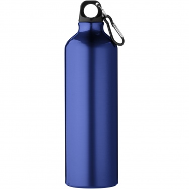 Logotrade promotional giveaway picture of: Oregon 770 ml aluminium water bottle with carabiner