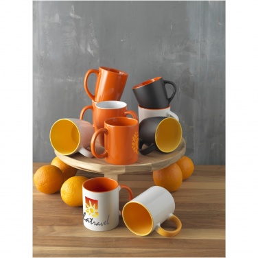 Logo trade promotional merchandise image of: Riviera 340 ml ceramic mug