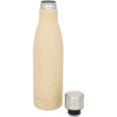 Logo trade corporate gifts image of: Vasa 500 ml wood-look copper vacuum insulated bottle