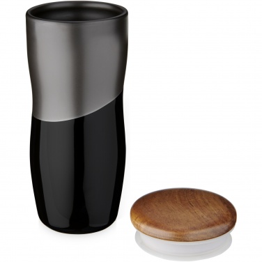 Logotrade advertising product picture of: Double-walled ceramic tumbler Reno 370 ml