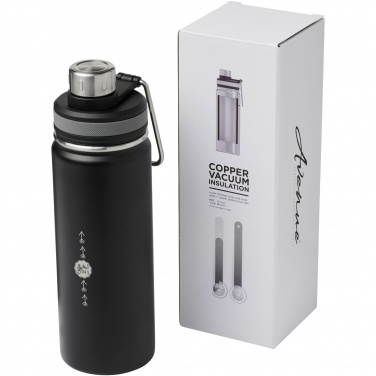Logo trade business gifts image of: Gessi 590 ml copper vacuum insulated sport bottle