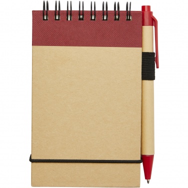 Logotrade promotional products photo of: Zuse A7 recycled jotter notepad with pen