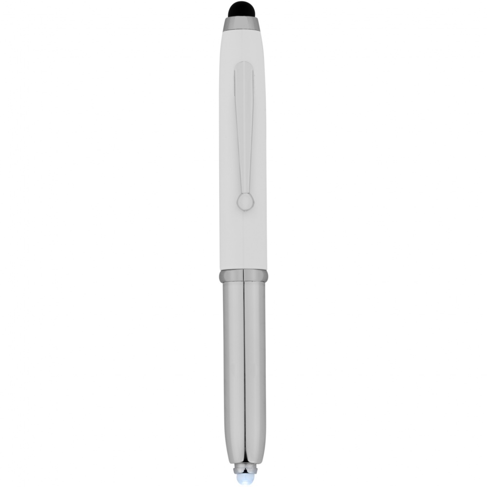 Logotrade promotional item image of: Xenon stylus ballpoint pen with LED light