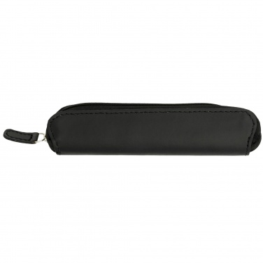 Logo trade corporate gifts picture of: Carbon duo pen gift set with pouch