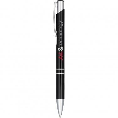 Logotrade corporate gift image of: Moneta anodized aluminium click ballpoint pen