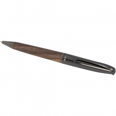 Logo trade promotional products image of: Loure wood barrel ballpoint pen