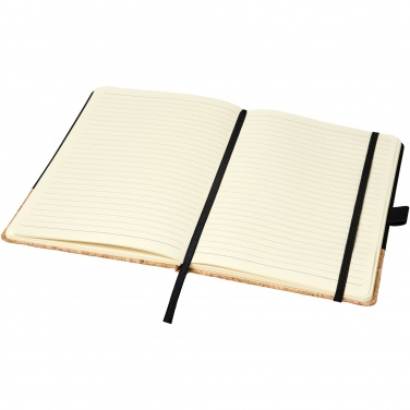 Logotrade promotional merchandise image of: Evora A5 cork thermo PU notebook
