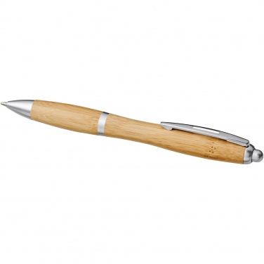 Logotrade promotional item image of: Nash bamboo ballpoint pen