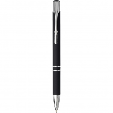 Logo trade promotional merchandise image of: Moneta soft touch ballpoint pen