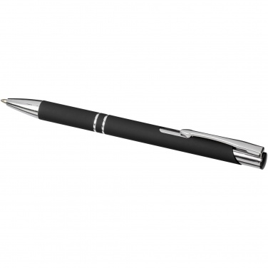 Logotrade promotional item picture of: Moneta soft touch ballpoint pen