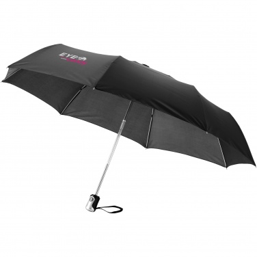 Logo trade promotional giveaway photo of: Alex 21.5" foldable auto open/close umbrella
