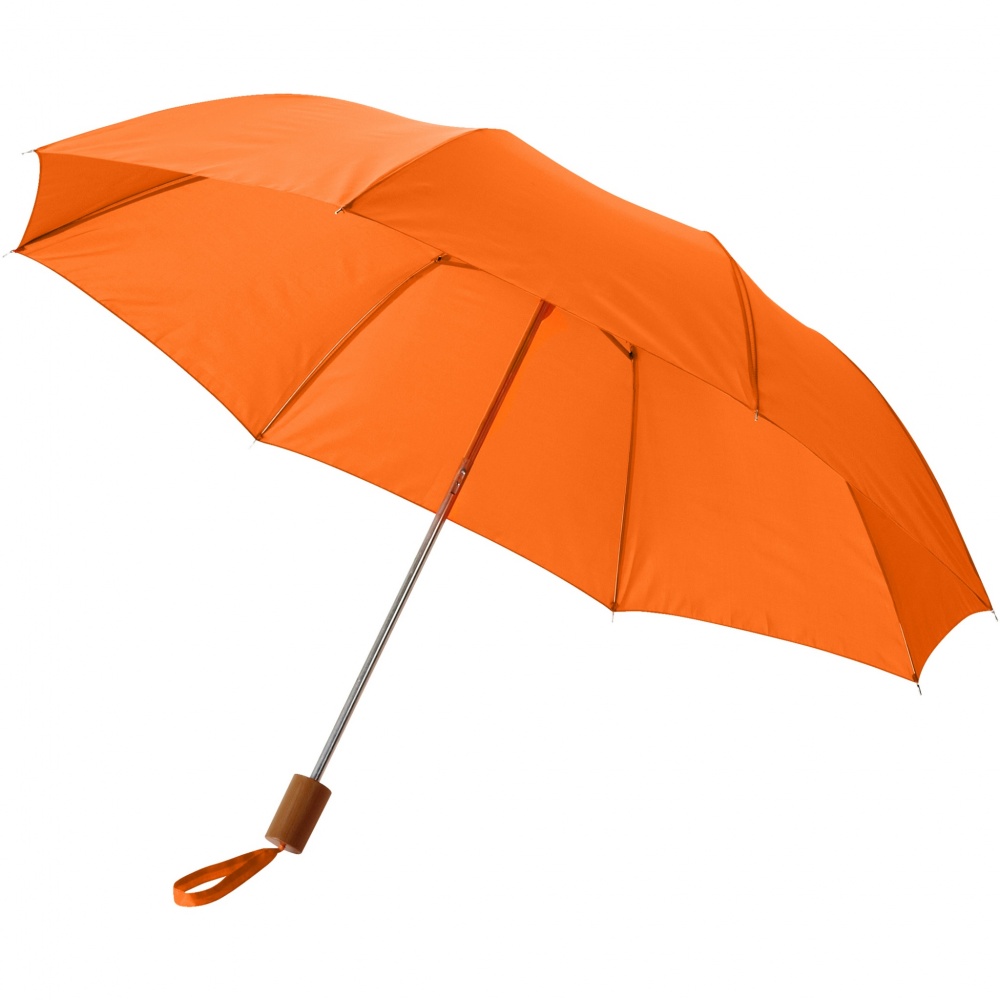 Logo trade business gifts image of: Oho 20" foldable umbrella