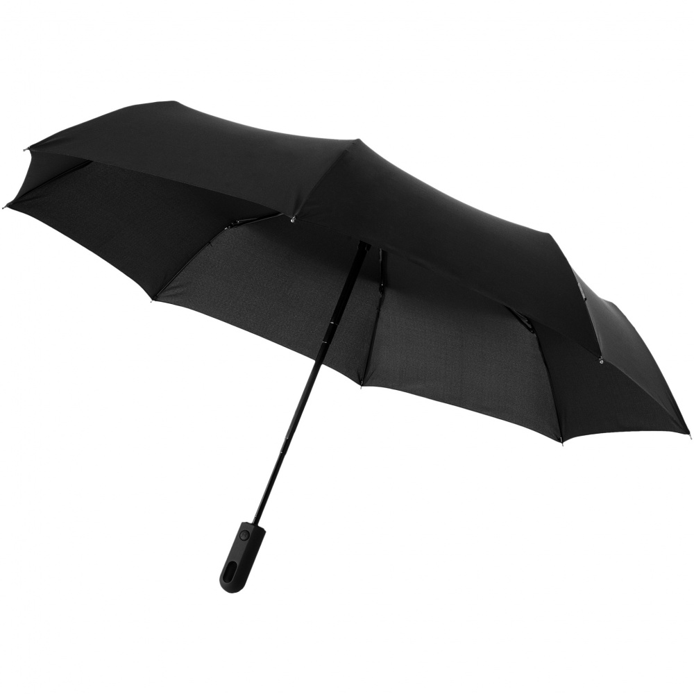 Logo trade corporate gift photo of: Trav 21.5" foldable auto open/close umbrella