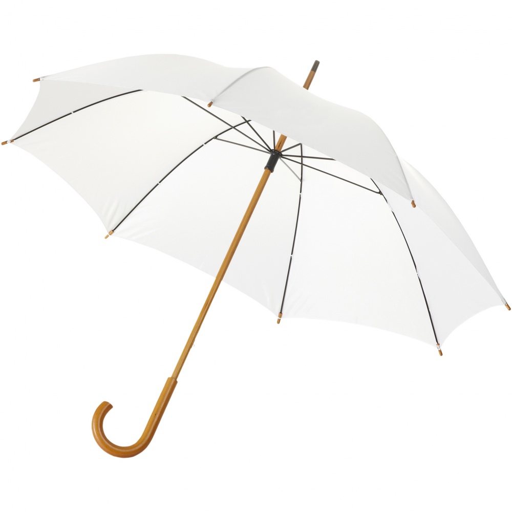 Logotrade promotional merchandise image of: Jova 23" umbrella with wooden shaft and handle