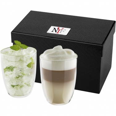 Logo trade advertising products picture of: Boda 2-piece glass set