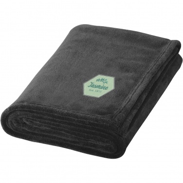 Logotrade promotional products photo of: Bay extra soft coral fleece plaid blanket