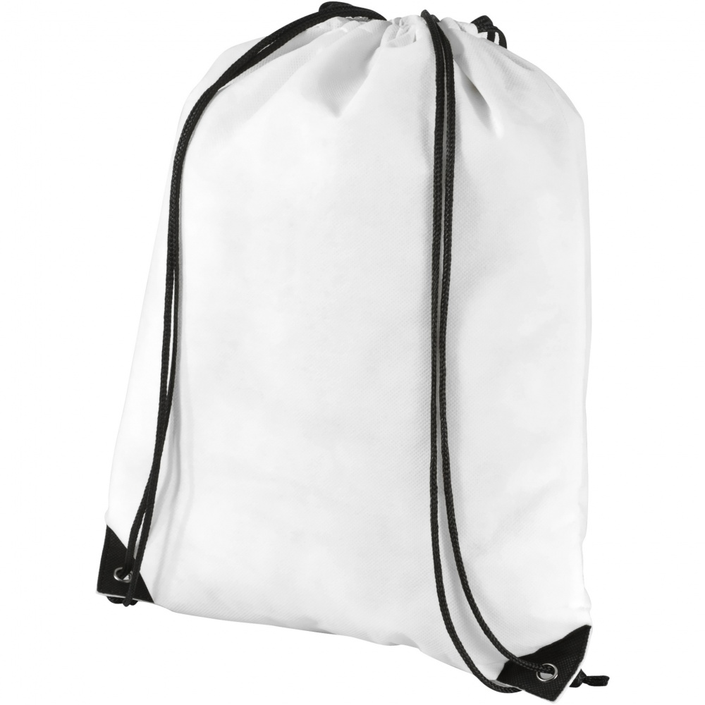 Logo trade corporate gift photo of: Evergreen non-woven drawstring bag 5L
