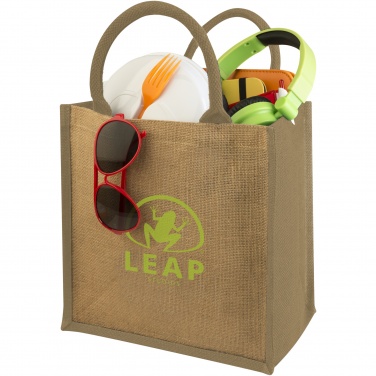 Logotrade promotional merchandise photo of: Chennai jute tote bag 16L